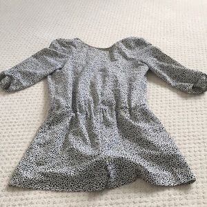 Zara Open Back Playsuit